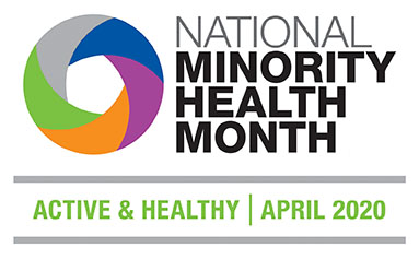 National Minority Health Month logo