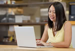 woman on laptop